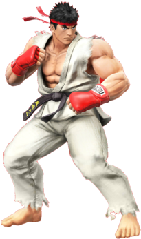 Jin Kazama Vs - Super Smash Bros. For Nintendo 3ds - Ryu (300x400), Png Download