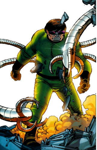 Doctor Octopus (323x499), Png Download