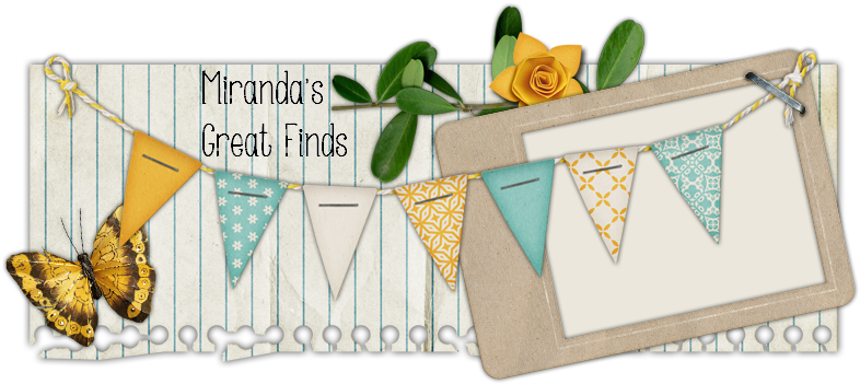 Miranda's Great Finds - Motif (807x361), Png Download
