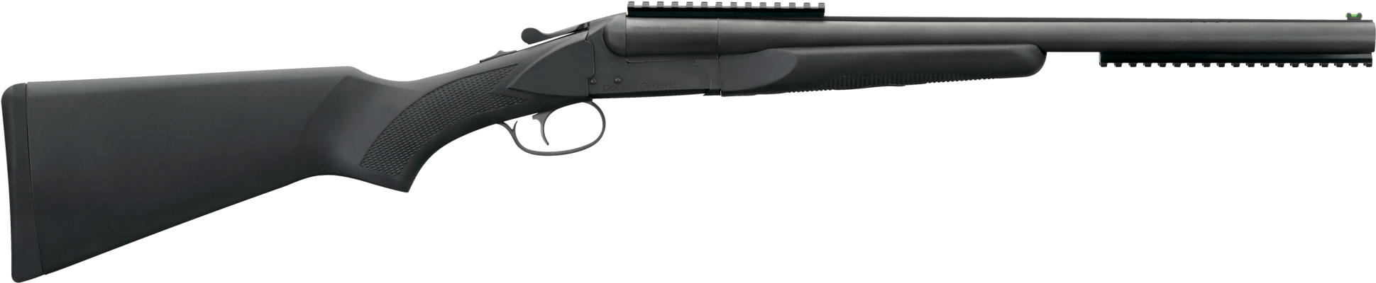 Doubledefence Sxs Black Synthetic Silo 1 - Stoeger Double Defense (2000x704), Png Download