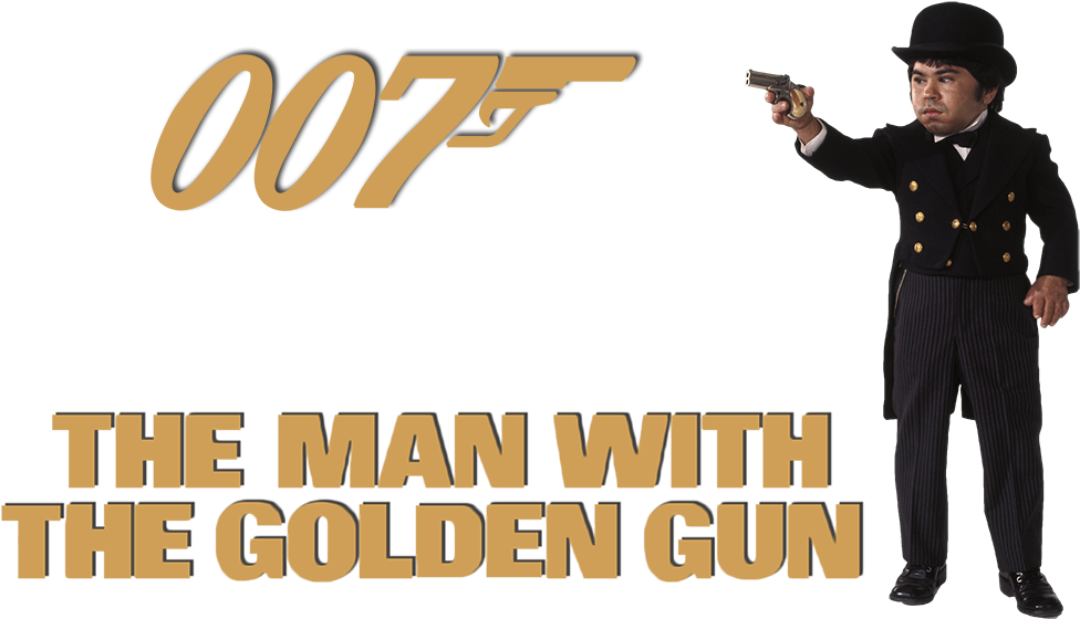The Man With The Golden Gun Image - Man With The Golden Gun Logo (1000x562), Png Download