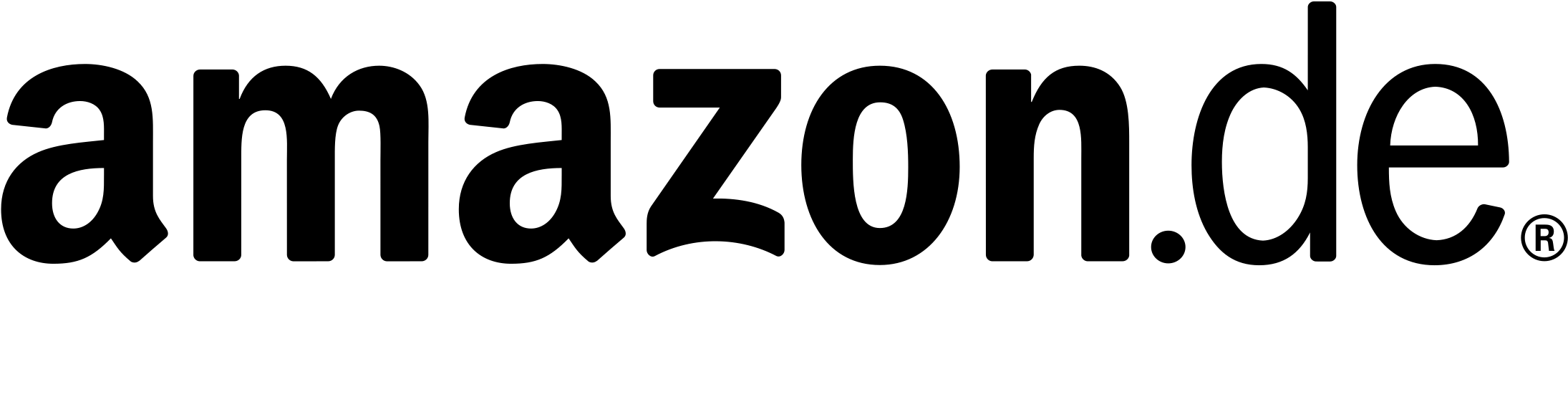 Amazon De Logo Black And White - Special Sale #1 Travel Kit Organizer - Mayflower Cnf (2400x2400), Png Download