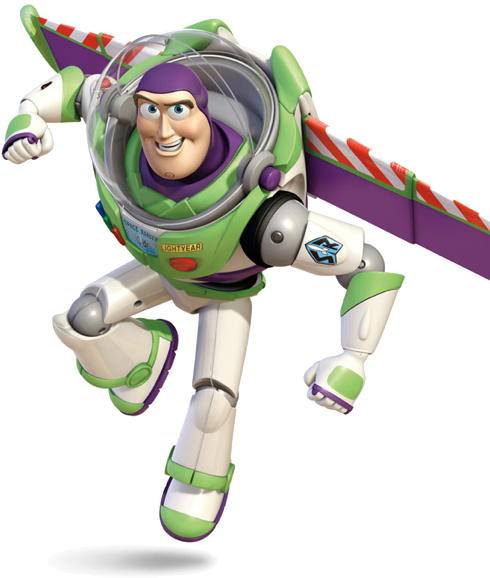 Disney Drupal Case Study - Toy Story Buzz Lightyear (490x578), Png Download