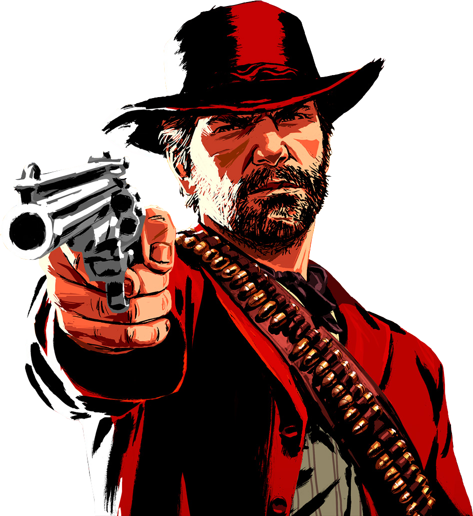 Red Dead Redemption Png Image - Red Dead Redemption 2 Artwork (995x1080), Png Download
