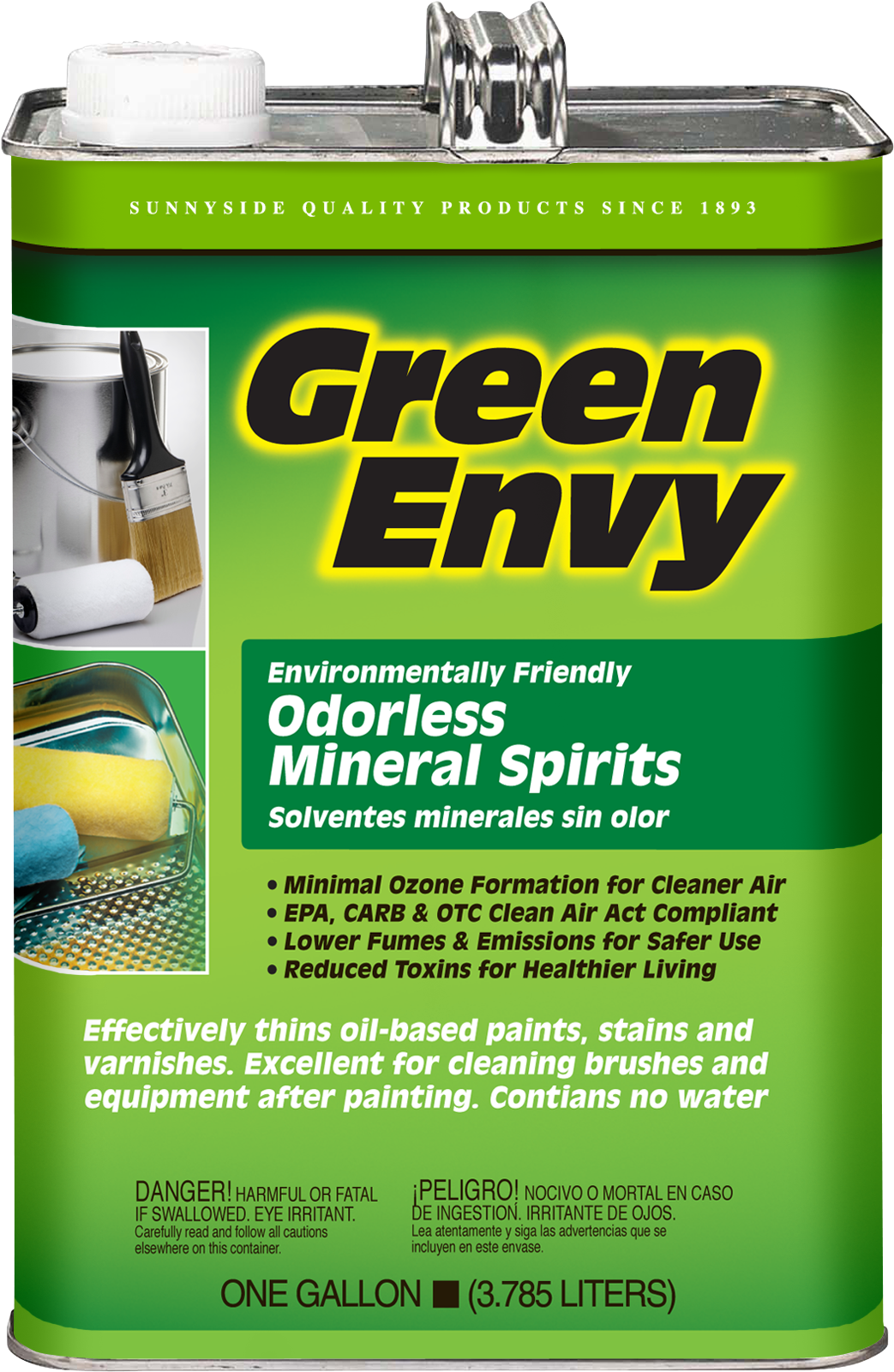 Download Product Image [png] - Sunnyside 457g1 Lacquer Thinner, 1 Gal. (1120x1666), Png Download