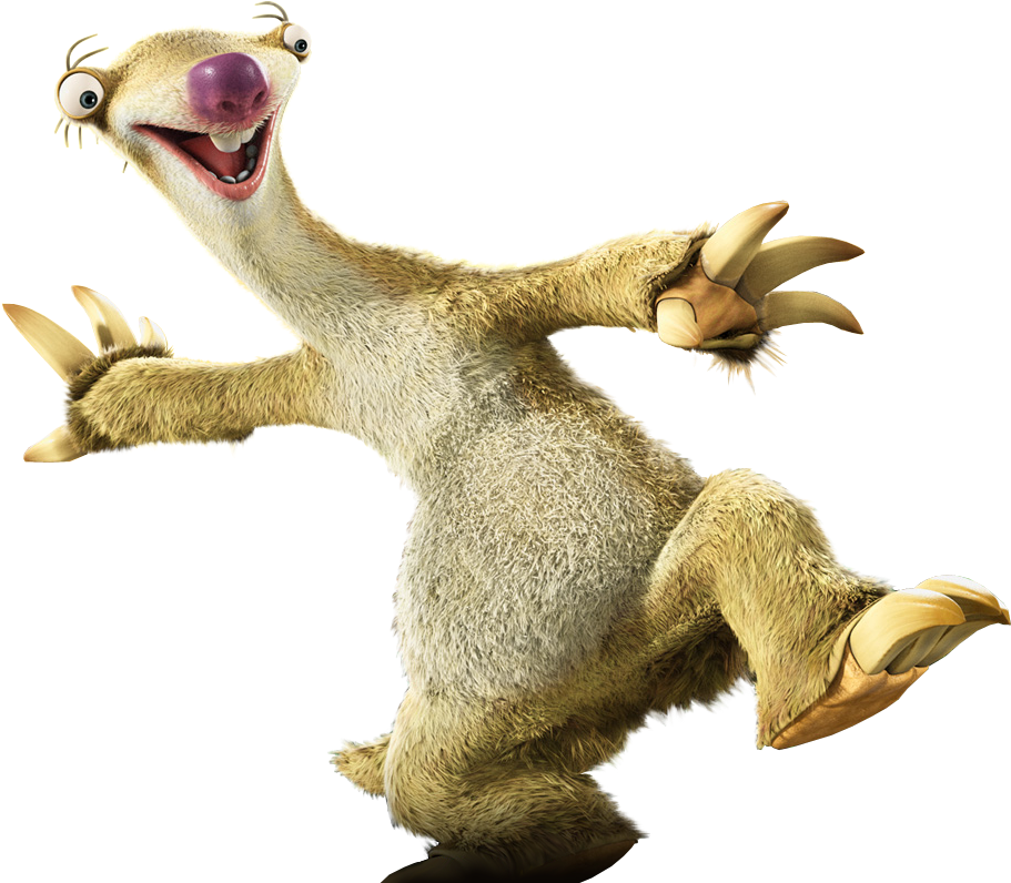 Ice Age Sid Png (1013x848), Png Download