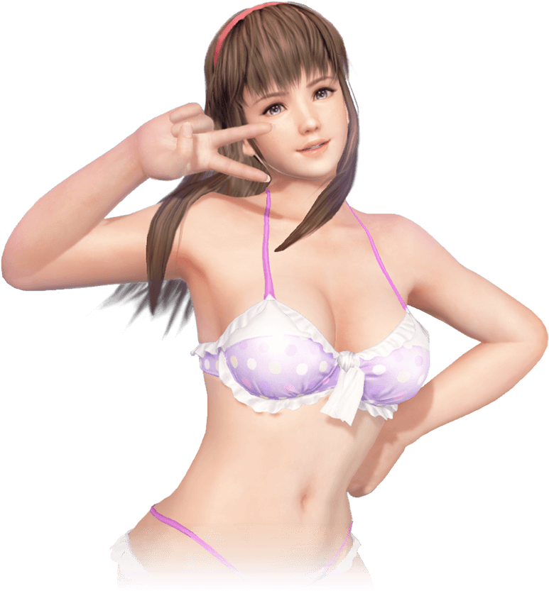 Promo Girls - Hitomi Doa (1100x845), Png Download