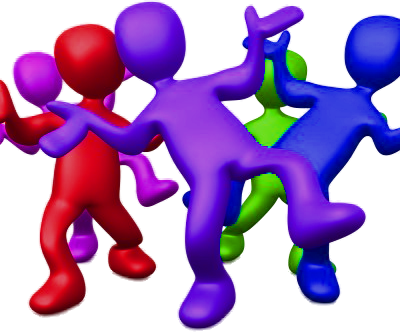 3d Dancing (400x332), Png Download