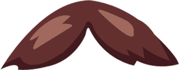 Classic Hipsters Mustache Sticker Pack Messages Sticker-2 - Illustration (618x618), Png Download