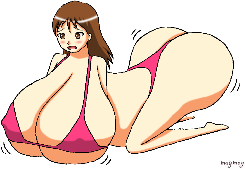 Graphic Black And White Boobs Transparent Femail - Anime (867x591), Png Download