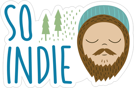 So Indie Hipster (490x317), Png Download