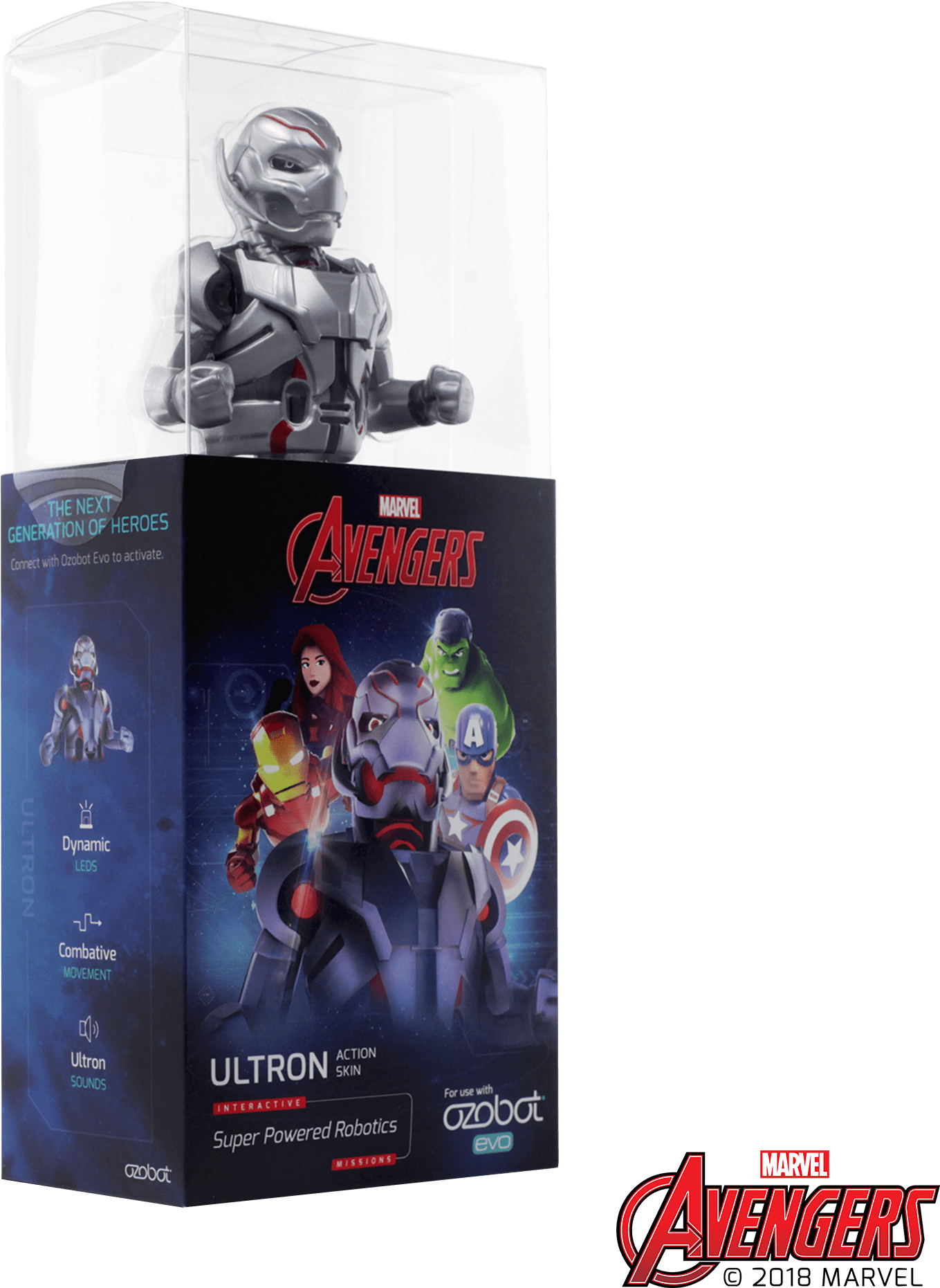 Limited Edition Ultron Action Skin, For Evo - Action Figure (2048x2048), Png Download