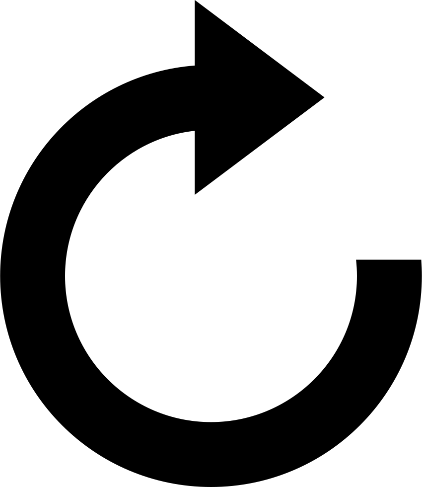 Curved Arrow Comments - Icon (850x980), Png Download