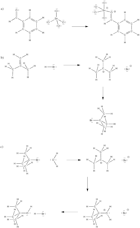 Fill In Curved Arrows On The Following Mechanisms - Handwriting (577x939), Png Download