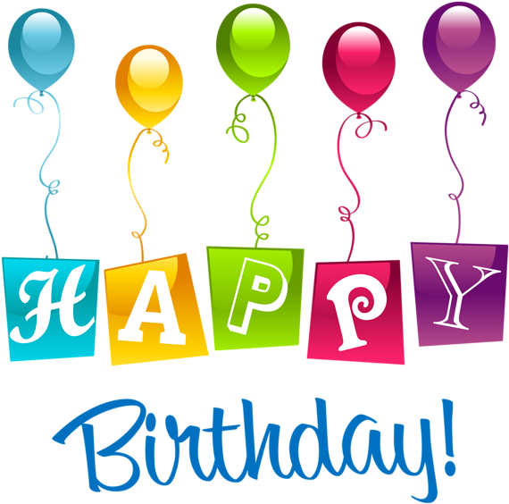 Happy Birthday Png Clipart Picture - Happy Birthday Clipart Png (593x600), Png Download