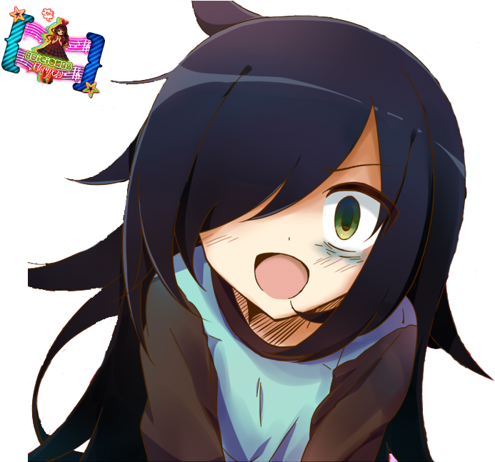 381kib, 700x646, Tomokokuroki - Tomoko Anime (700x646), Png Download