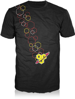 Bsn® Logo Hexagon T-shirt - Logo (426x454), Png Download