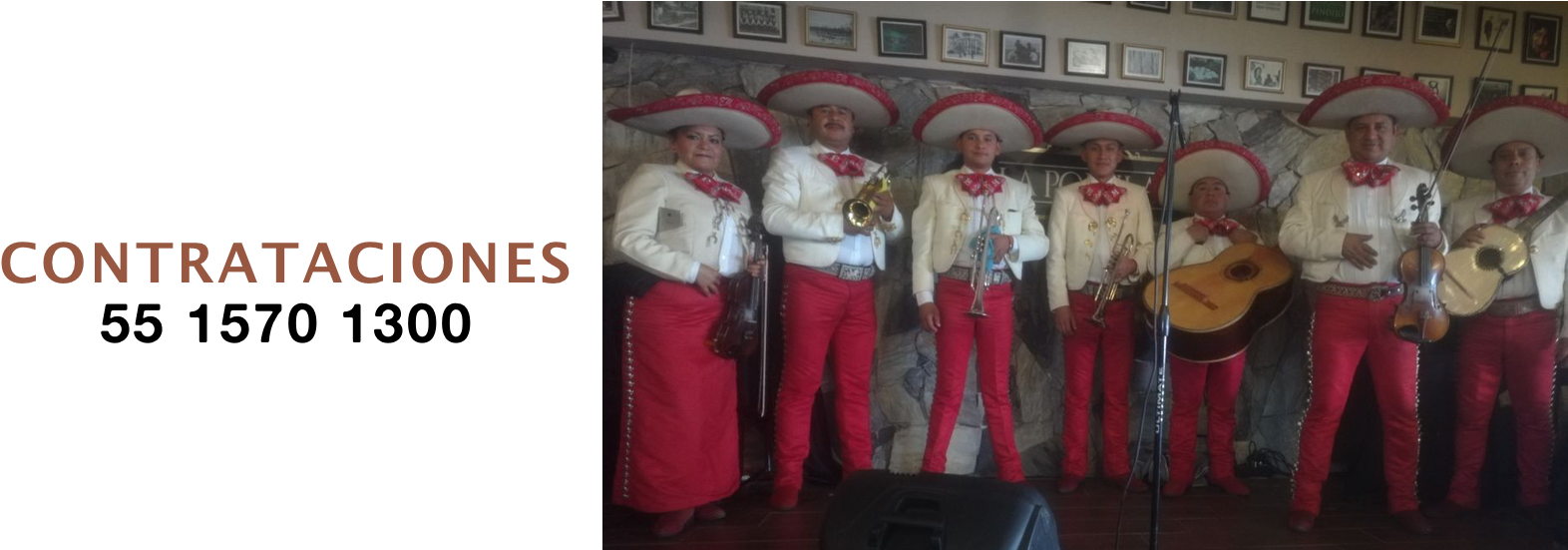 Contratación De Mariachis A Excelente Precio - Mariachi (1600x550), Png Download