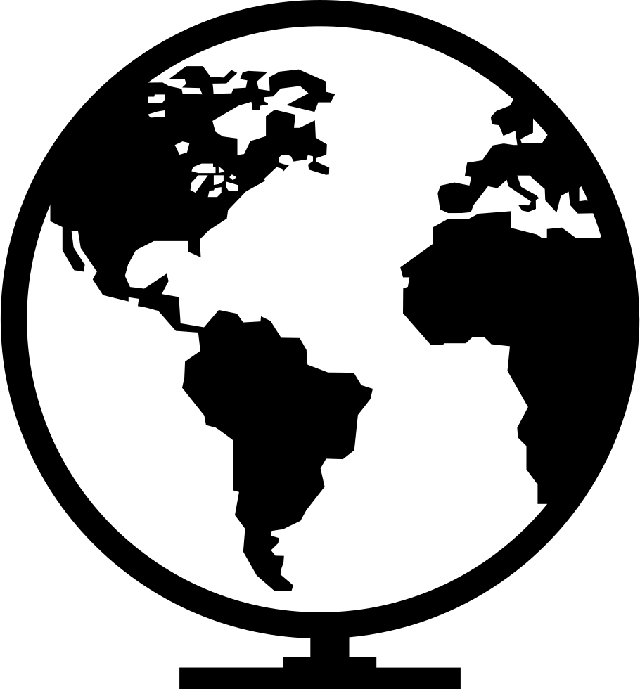 Global Map - - Global Vector (910x980), Png Download