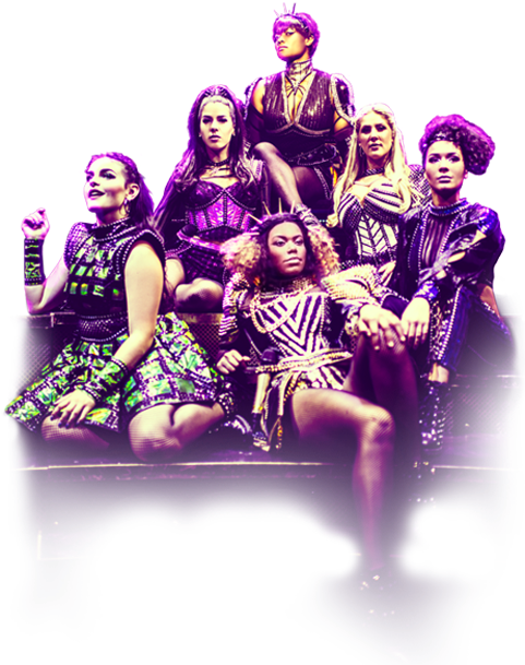 Six The Musical West End (577x608), Png Download