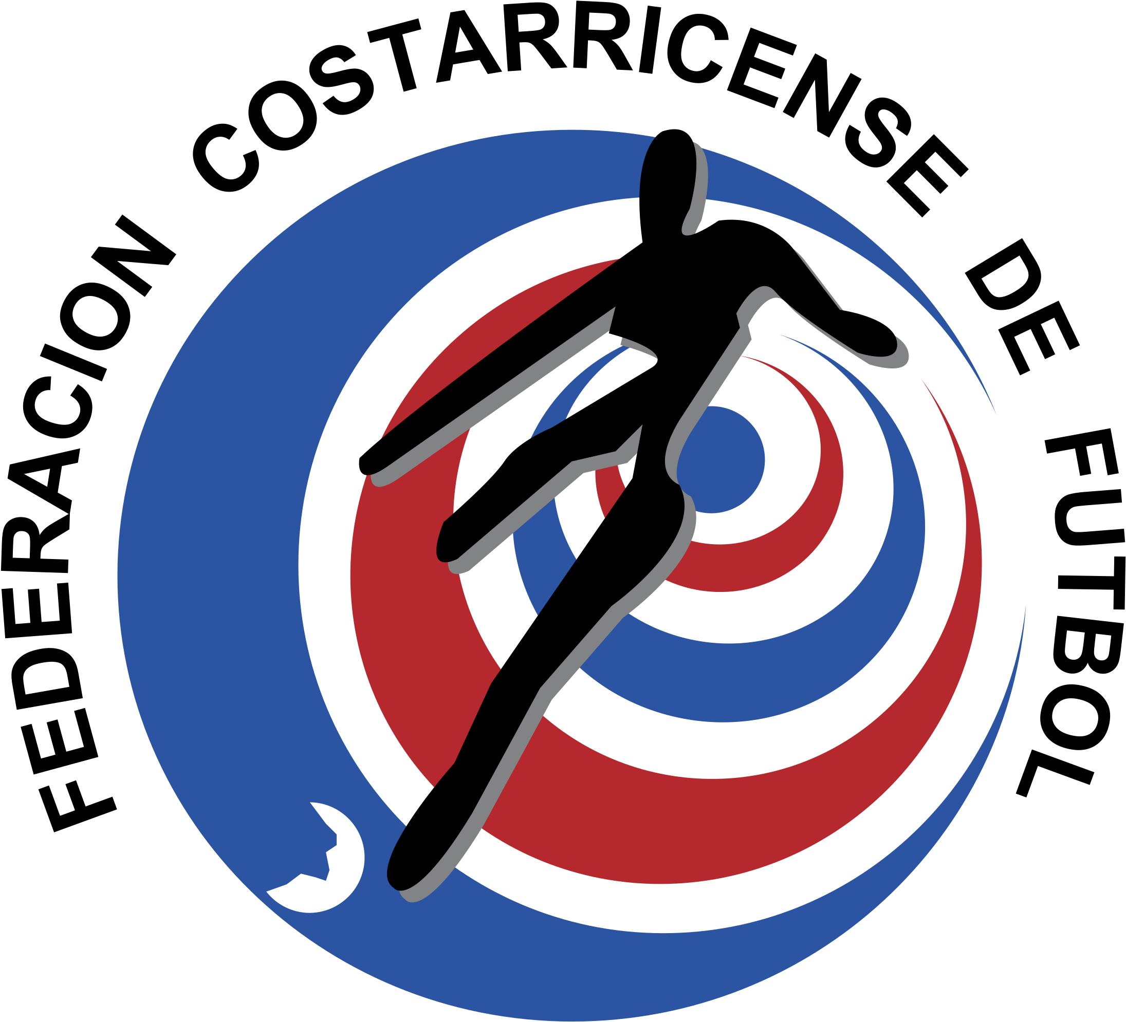 Federacion Costarricense De Futbol Logo Png Transparent - Logo Federacion De Futbol De Costa Rica (2400x2400), Png Download