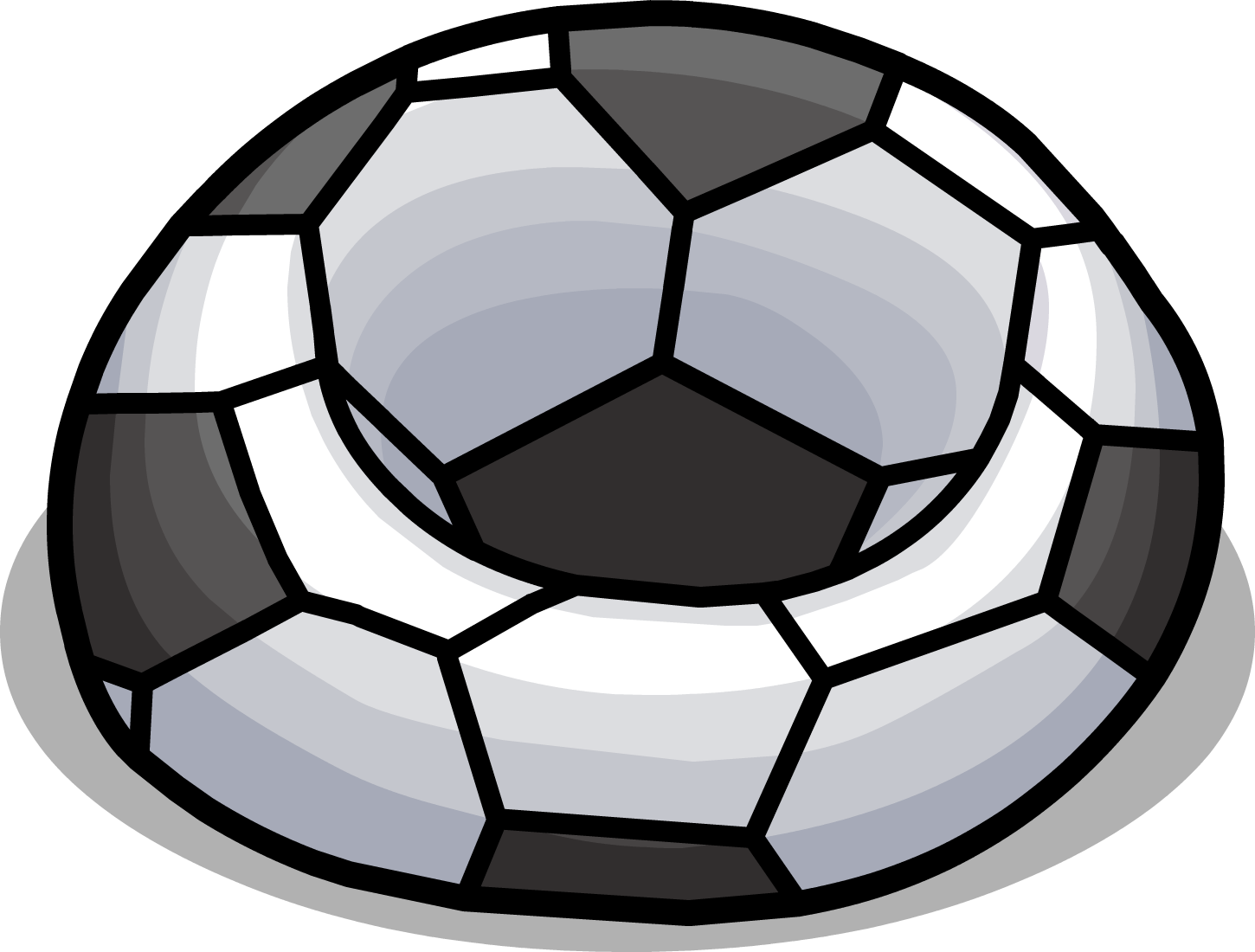 Furniture Sprites 2247 002 - Balón De Fútbol Png (1450x1100), Png Download