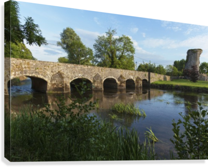 Stone Bridge Over River Suir - Posterazzi Stone Bridge Over River Suir County Tipperary (429x344), Png Download