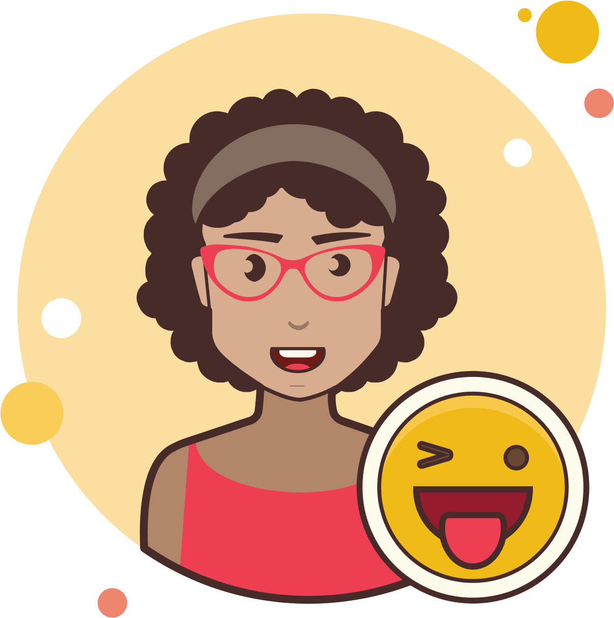Happy Woman Icon - Woman (1600x1600), Png Download
