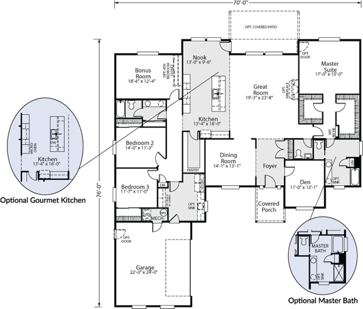 Interactive Floorplan Photo Gallery Virtual Tour - Adair Homes Cashmere Floor Plans (800x683), Png Download