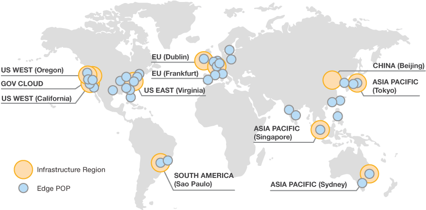 Homepage Global Infrastructure Map - Aws Global Infrastructure Regions (1200x418), Png Download