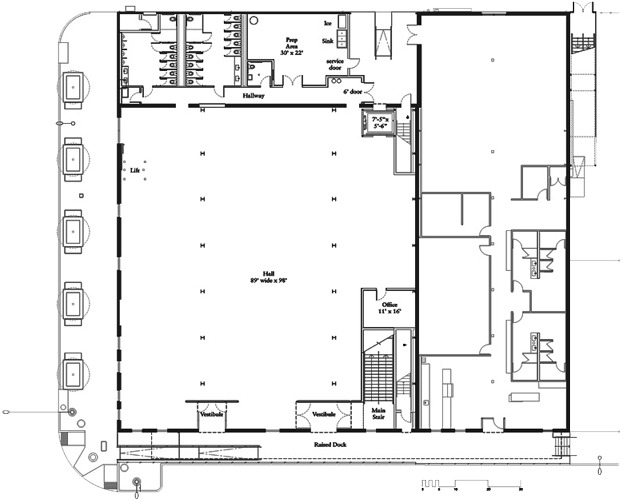 Interiorhall - Portable Network Graphics (635x600), Png Download