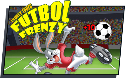 Looney Tunes Jugando Futbol (430x283), Png Download