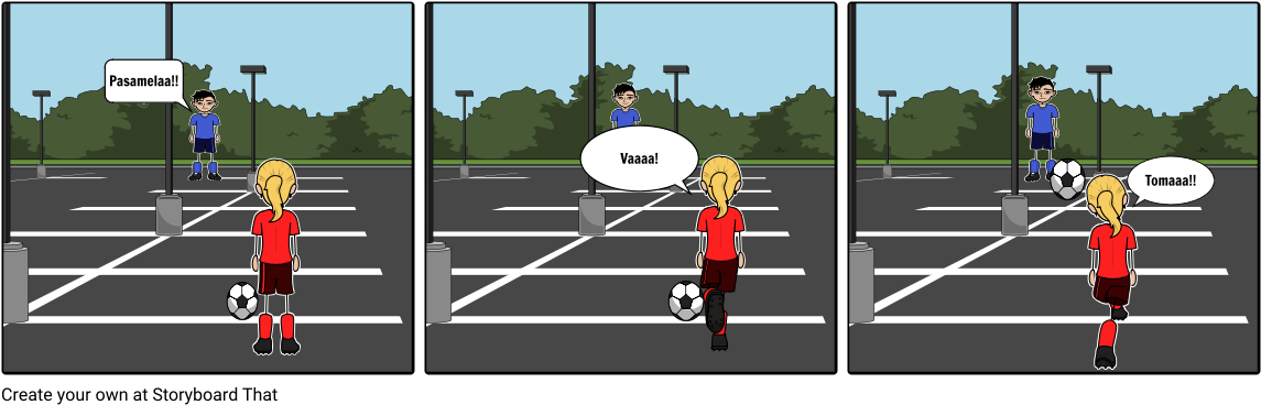 Comic De Fútbol - Running Across Finish Line (1164x385), Png Download