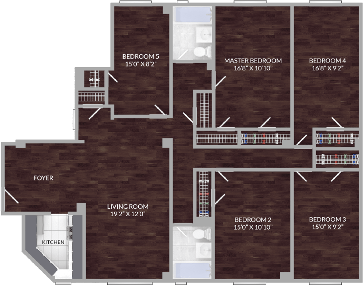 1684 - Floor Plan (800x600), Png Download