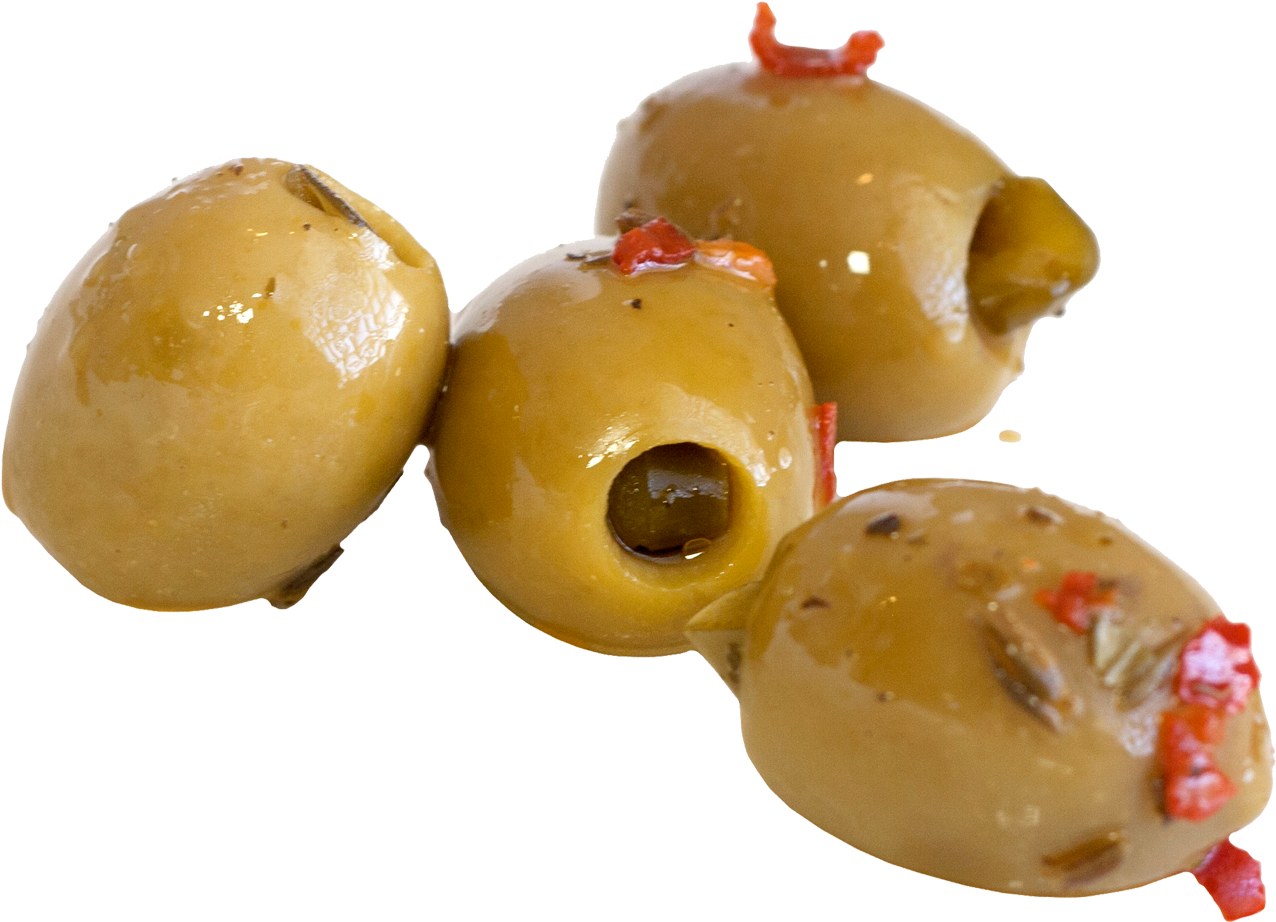 Giuliano Jalapeño Stuffed Olives - Olive (1300x1300), Png Download