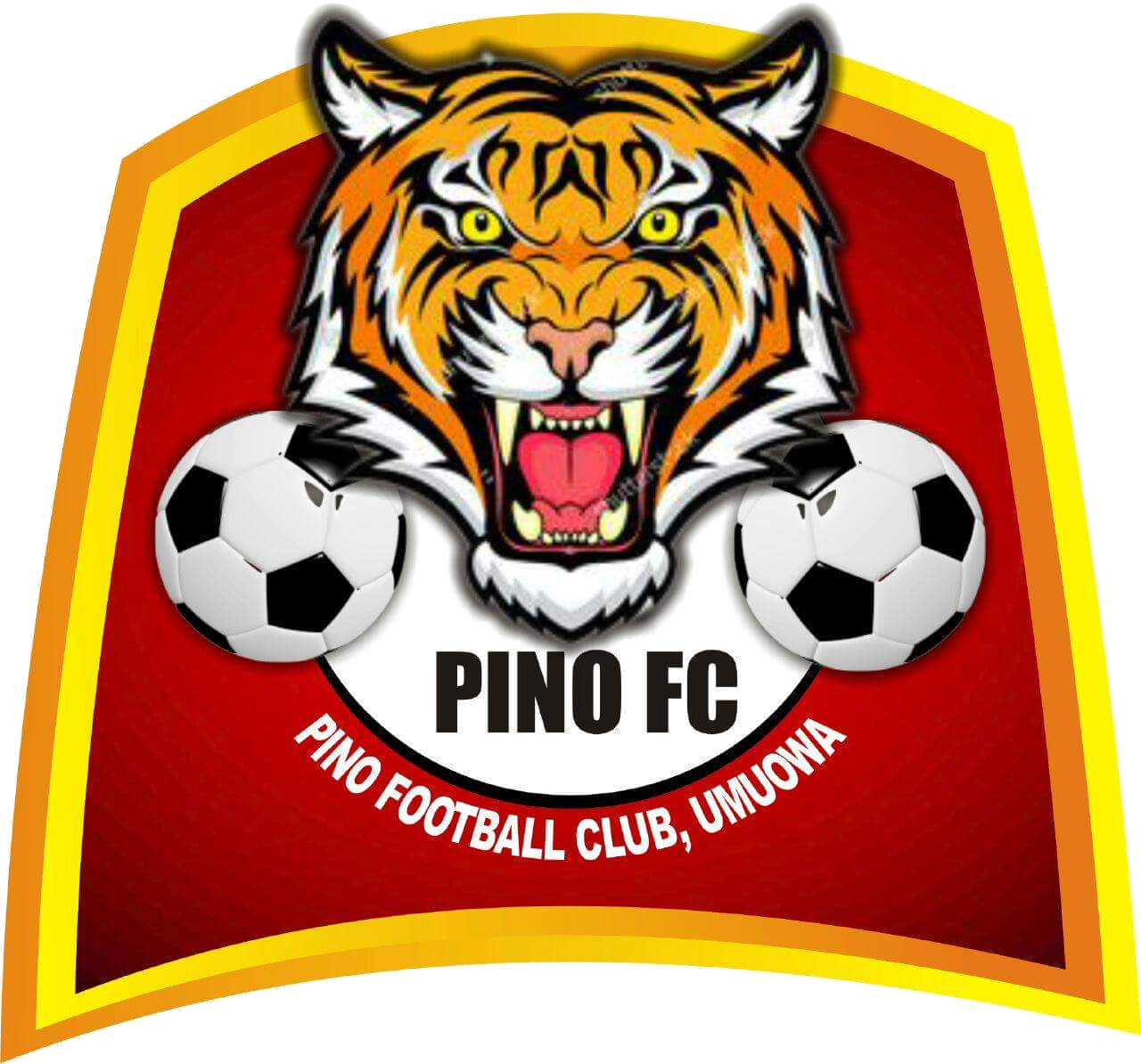 Pino Fc Umuowa - Tiger Vector Royalty Free (1280x1194), Png Download
