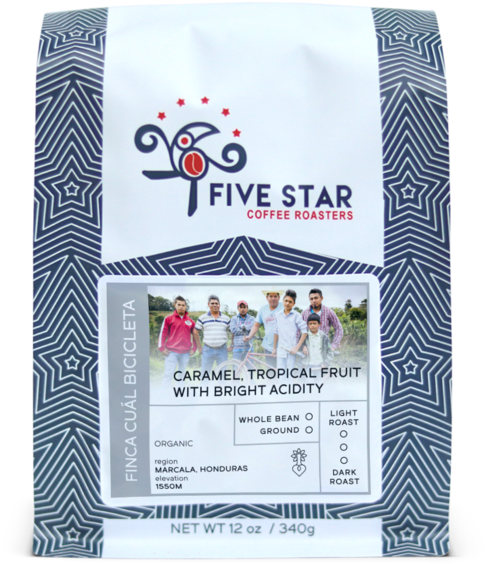 Finca Cual Bicicleta Five Star Coffee Roasters 12oz - Bicycle (700x700), Png Download