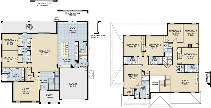 Versailles Floorplan 1 - Baños Jack And Jill (869x445), Png Download