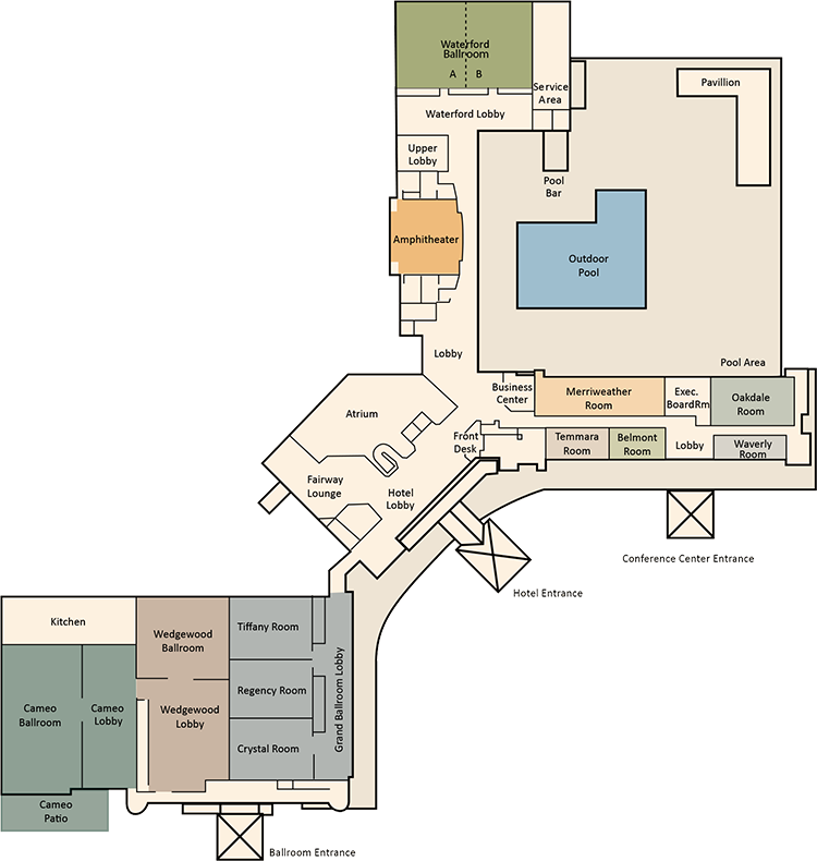 Turf Valley Floor Plans - Washington Athletic Club Floor Plan (750x790), Png Download