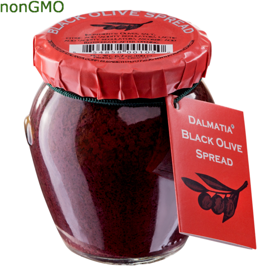 Dalmatia® Black Olive Spread Dalmatia® Authentic Croatian - Olive (600x600), Png Download
