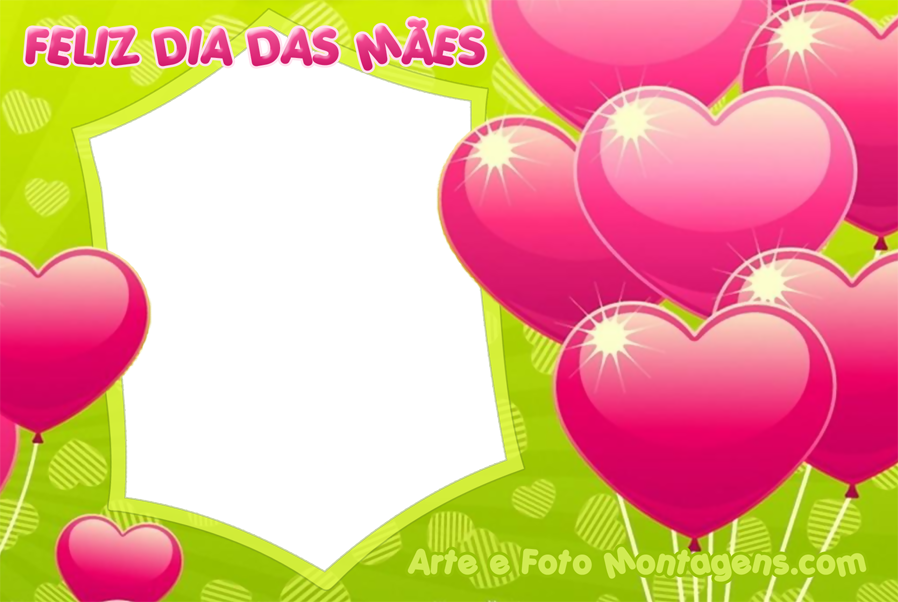 Molduras Png Comemorativas Diadasmaesbaloescoracoes - Mothers Day Background (898x602), Png Download