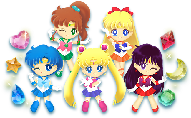 Smd Title Atlas - Sailor Moon Drops (649x402), Png Download