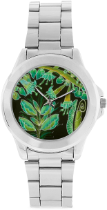 Irish Garden, Lime Green Flowers Dance In Joy Unisex - Interestprint Personalized Custom Gift Unisex Stainless (500x500), Png Download