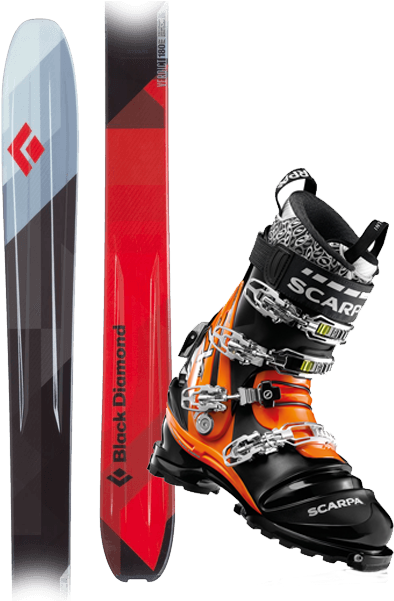 Blackdiamond Skis - Black Diamond Verdict Ski - 164 Cm (437x600), Png Download
