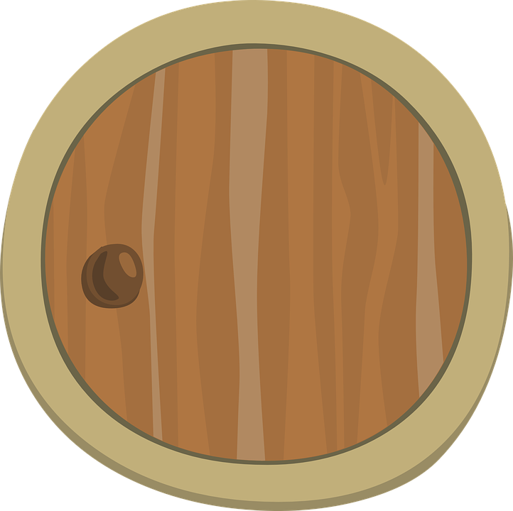 Door Wood Round - Boston Celtics (722x720), Png Download