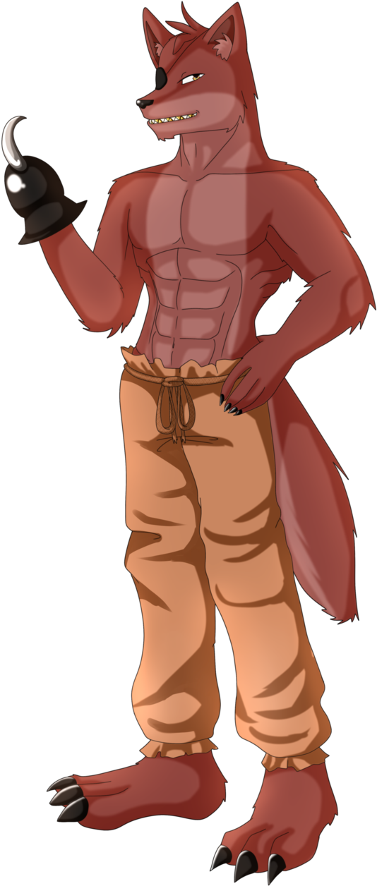 Foxy By Putt125-d8wy9bj - Five Nights At Freddy's (624x1281), Png Download