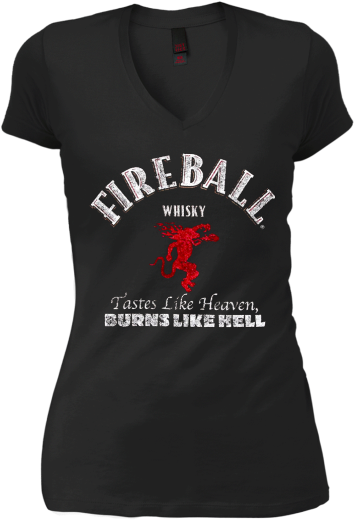 Fireball Whisky Logo Adult T-shirt - Vintage Washed Tee Bape (1024x1024), Png Download