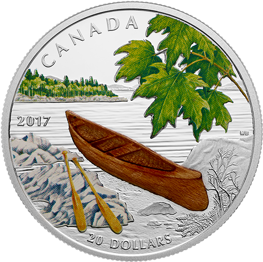 *canoe To Tranquil Times - Silver (570x570), Png Download