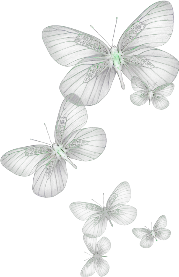 Ftestickers Butterflies Glow Green - Glow Butterfly Png (1024x1024), Png Download