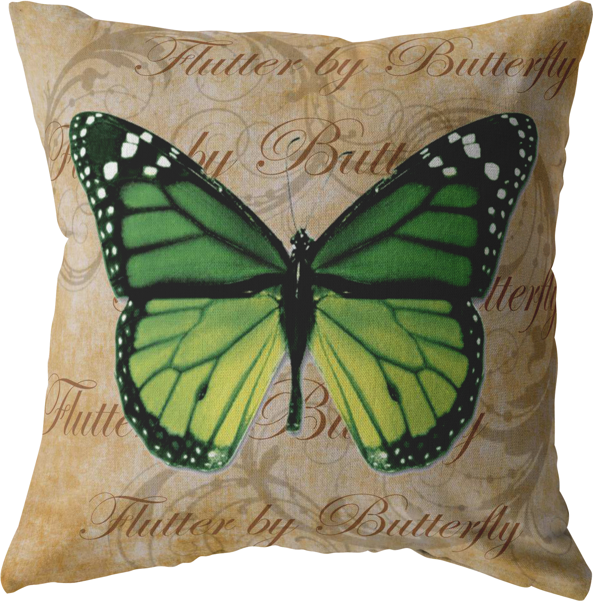 Load Image Into Gallery Viewer, Green Butterfly Nature - Butterfly Butterfly Round Ornament (2000x2000), Png Download